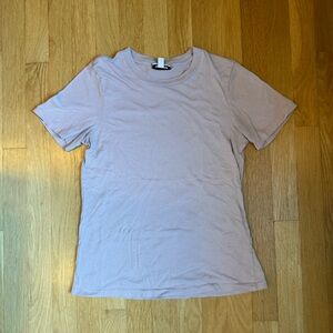 Frank and Oak Pale Lilac Tee, S